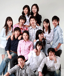 2008년도 홍보대사 단체사진