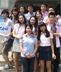 2010년도 홍보대사 단체사진