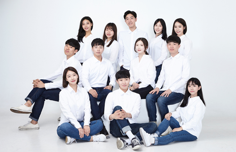 2017년도 홍보대사 단체사진